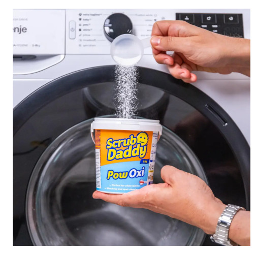 Пятновыводитель-отбеливатель для белых тканей Scrub Daddy Power Oxi White, 1 кг